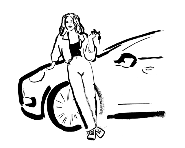 Illustrazione del venditore privato